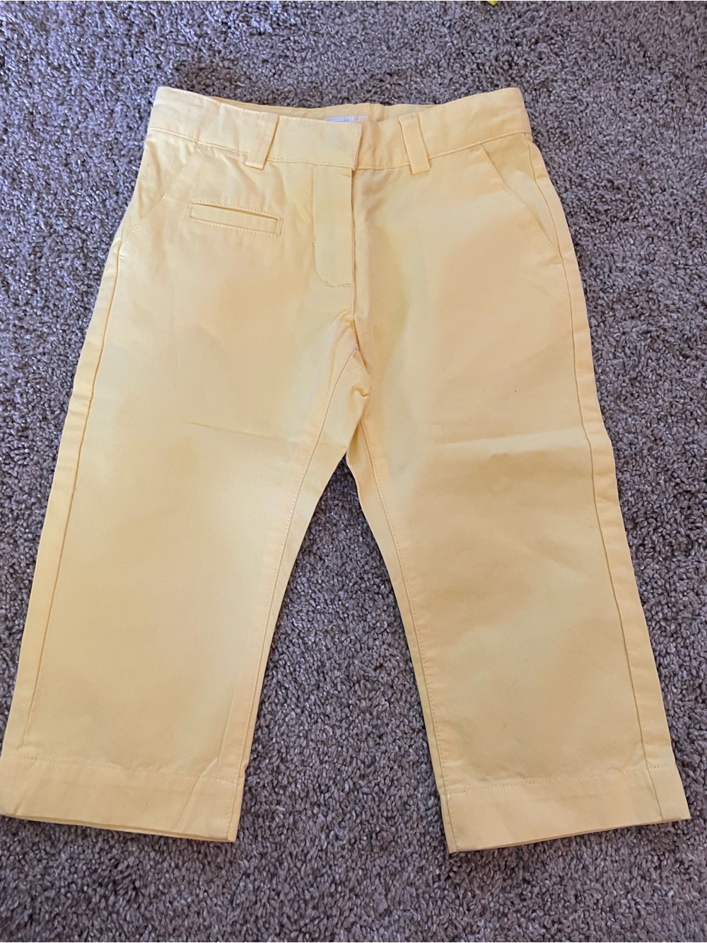 Jacadi Yellow Chino Pants